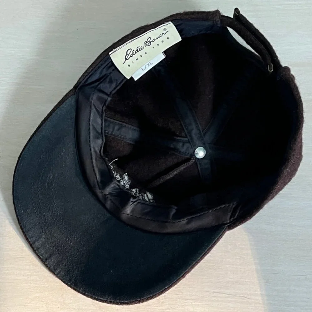 Pure wool Eddie Bauer cap - Picture 5 of 5